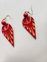 Leather Earrings for women and girls - Image 3