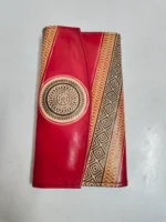 Handicraft Leather Wallet for Women and Girls