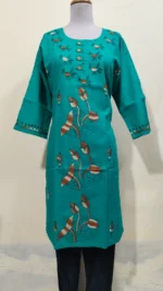 Kantha Stitch Kurti Design for Women