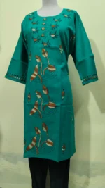 Kantha Stitch Kurti Design for Women - Image 4