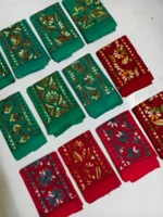 Wholesale Blouse Material kantha Stitch (12 Piece Design Set) - Image 3
