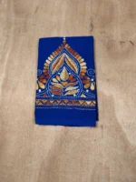 Blue Kantha Stitch Blouse Piece - Image 4