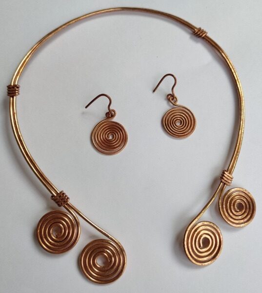 Copper Necklace Set