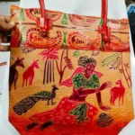 Leather Handicraft Handbag