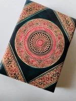 Handmade Leather Jewelry organizer Box for Women (Green) - Image 2