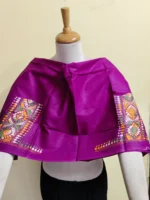 Hand work blouse piece - Image 4