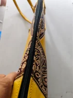 Handcrafted Leather Bag – Traditional Elephant Design - Image 5