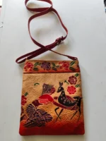 Handcrafted Leather Shoulder Sling Bag – Woman & Deer Design - Image 4