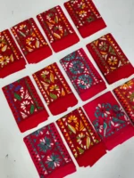 Cotton Kantha Blouse Material Wholesale Price - (12 Piece Color Design Set) - Image 3