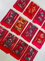 Cotton Wholesale Blouse Material kantha Stitch (12 Piece Design Set) - Image 2