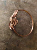 Copper Hand Bracelet - Triangular Design For Women and Girls - Image 3