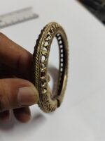 Handmade Dokra Bracelet – Vintage Ethnic Design - Image 5