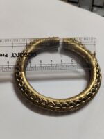 Handmade Dokra Bracelet – Vintage Ethnic Design - Image 3