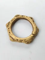 Dokra Brass Bracelet – Vintage Ethnic Design - Image 5