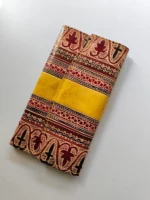 Handcrafted Leather Wallet – Traditional Patchwork Design - Image 2