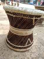 Handcrafted Natural Bamboo Woven Stool – Traditional Handmade Decorative Seating - Image 5