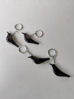Handcrafted Buffalo Horn Bird Keychain with Powerful Whistle (quantity 4 piece) - Image 3