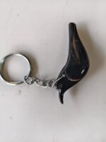 Handcrafted Buffalo Horn Bird Keychain with Powerful Whistle - Image 4