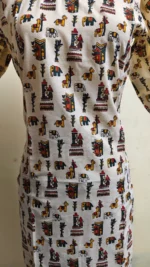 Printed Cotton Long Kurti for Women - Image 4