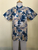 Kids Cotton Printed Half Sleeve Shirt (Kantha Printed) - Image 2