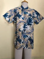 Kids Cotton Printed Half Sleeve Shirt (Kantha Printed) - Image 4