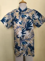 Kids Cotton Printed Half Sleeve Shirt (Kantha Printed)